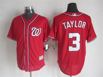 Taylor Washington Nationals red jersey