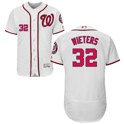 Matt Wieters Washington Nationals white jersey