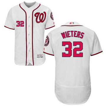 Matt Wieters Washington Nationals white jersey