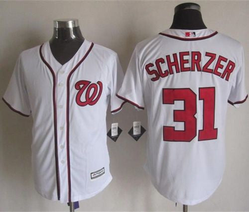 Bryce Harper Washington Nationals white jersey
