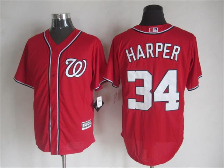 Harper Washington Nationals red jersey