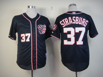Stephen Strasburg Washington Nationals blue jersey