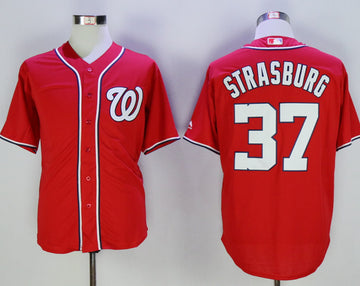 Stephen Strasburg Washington Nationals red jersey