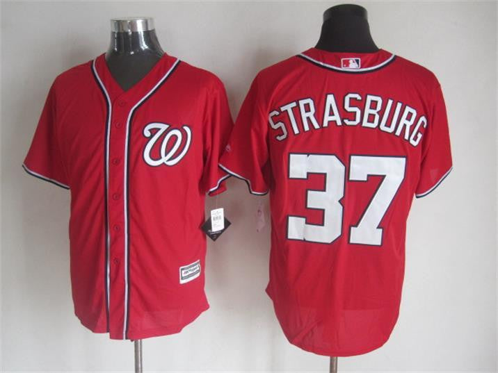 Strasburg Washington Nationals red jersey