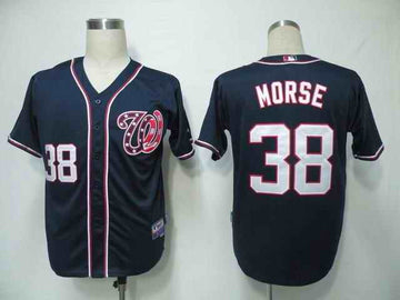 Morse Washington Nationals blue jersey