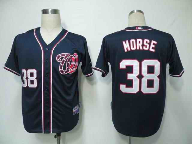Morse Washington Nationals blue jersey