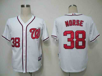 Morse Washington Nationals white jersey