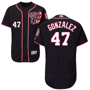 Gio Gonzalez Washington Nationals navy jersey