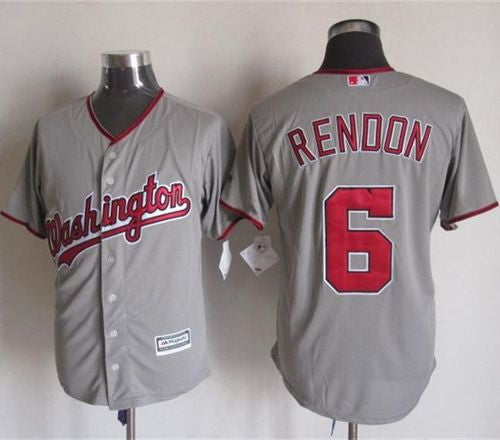 Anthony Rendon Washington Nationals grey jersey