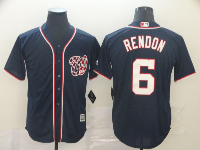 Anthony Rendon Washington Nationals navy jersey