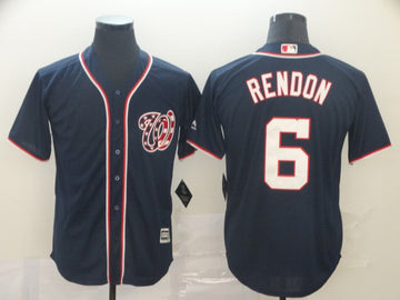 Anthony Rendon Washington Nationals navy jersey