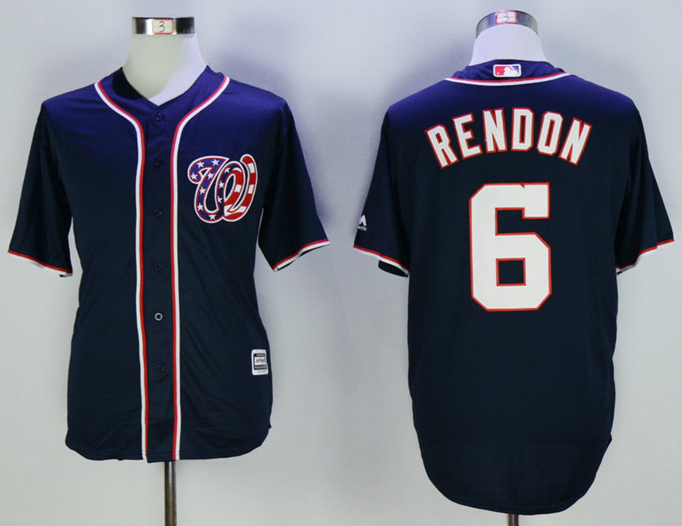 Anthony Rendon Washington Nationals navy jersey