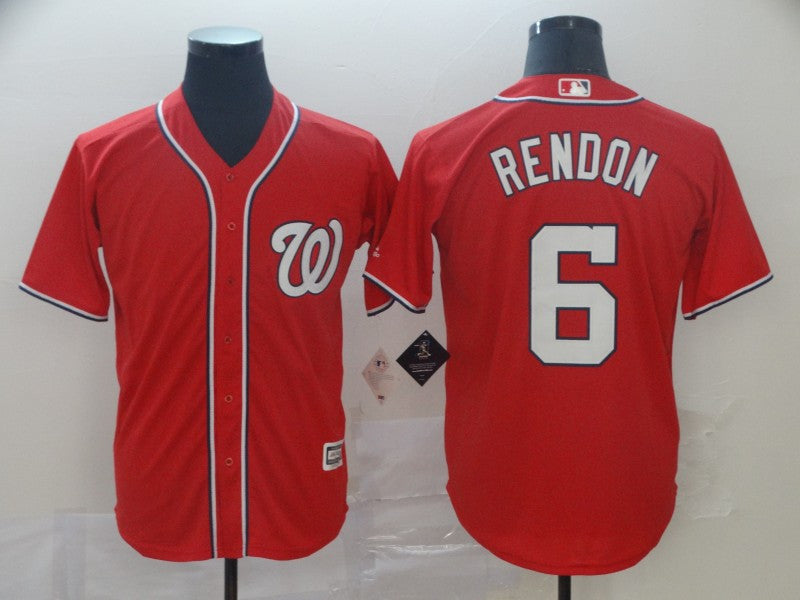 Anthony Rendon Washington Nationals red jersey