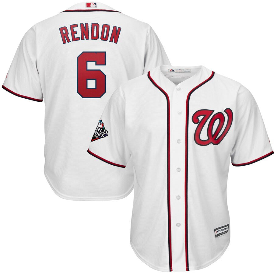 Anthony Rendon Washington Nationals white jersey