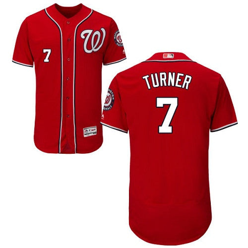 Trea Turner Washington Nationals red jersey