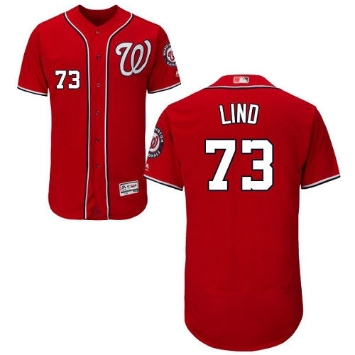 Adam Lind Washington Nationals red jersey