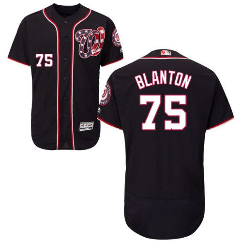 Joe Blanton Washington Nationals navy jersey