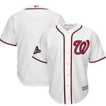 Custom Washington Nationals white jersey