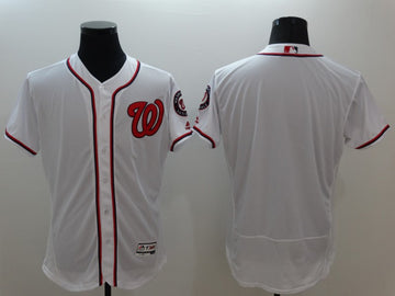 Custom Washington Nationals white jersey