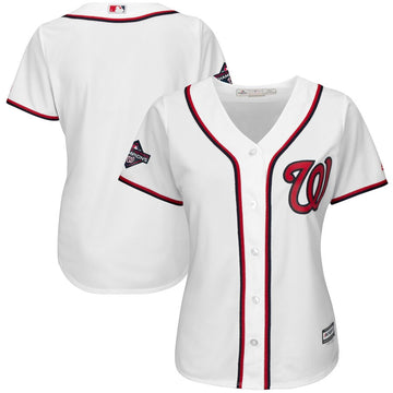 Custom Washington Nationals white jersey