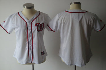 Custom Washington Nationals white jersey