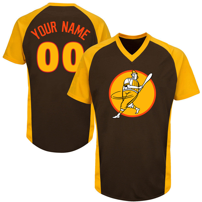 Washington Nationals brown jersey