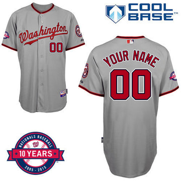 Washington Nationals grey jersey