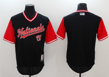 Majestic Washington Nationals navy jersey