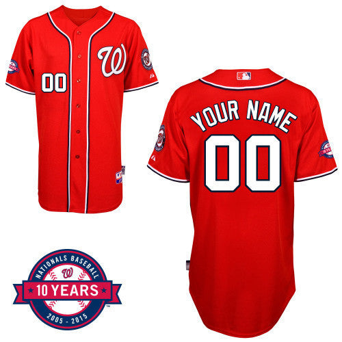 Washington Nationals red jersey