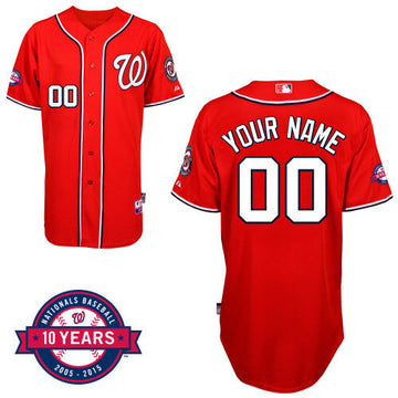 Washington Nationals red jersey