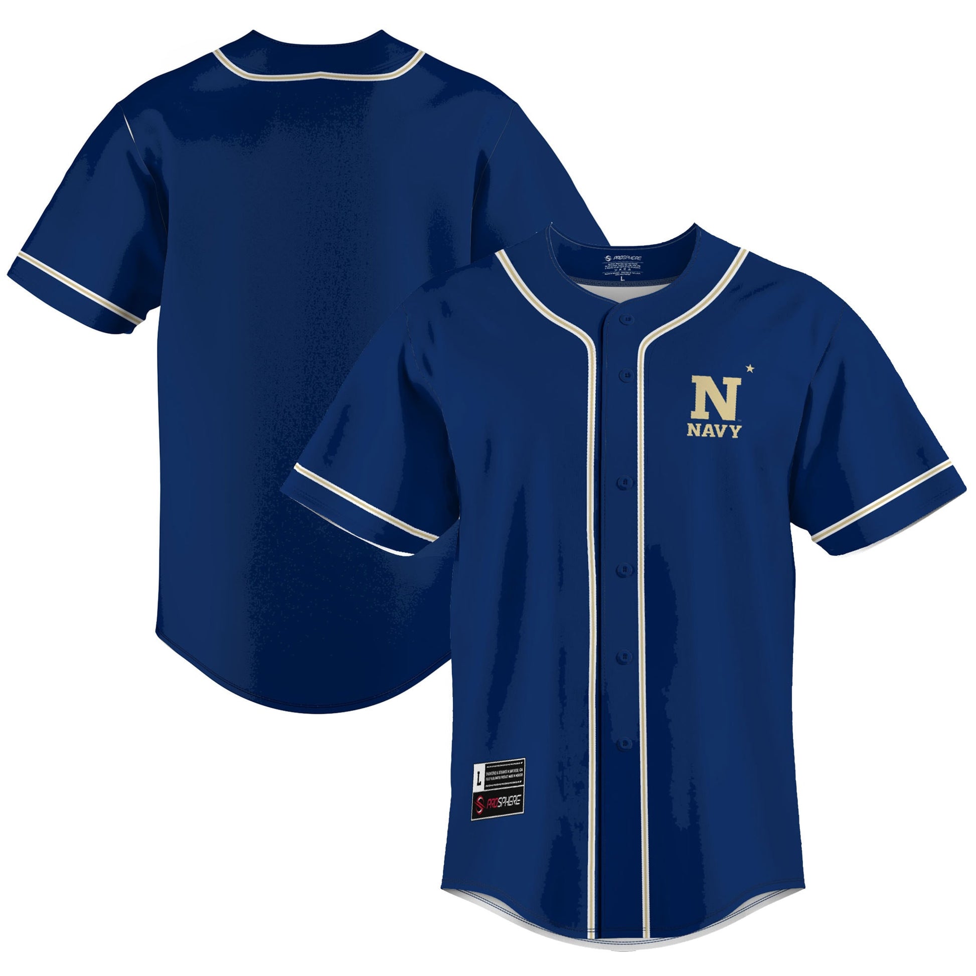 Navy Midshipmen blue jersey
