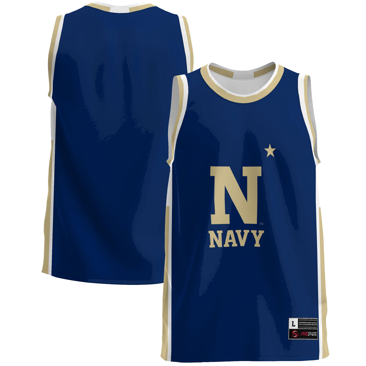Navy Midshipmen blue jersey