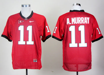 A.MURRAY Georgia Bulldogs red jersey