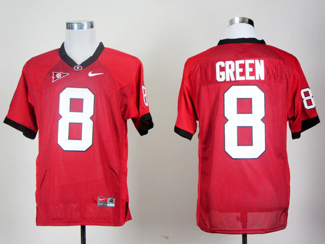 Georgia Bulldogs green jersey