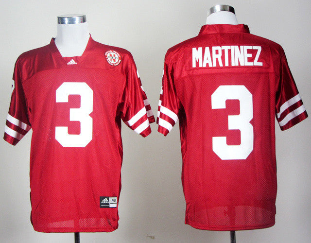 Martinez Nebraska Cornhuskers red jersey