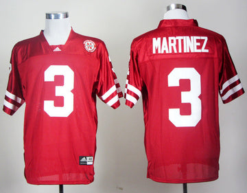 Martinez Nebraska Cornhuskers red jersey