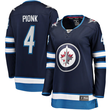 Neal Pionk Winnipeg Jets navy Home jersey