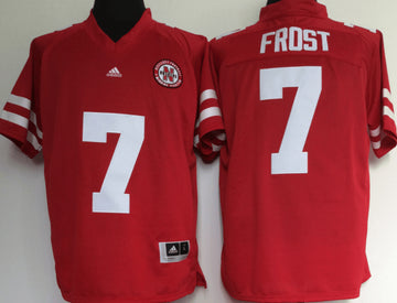 Scott Frost Nebraska Cornhuskers red jersey