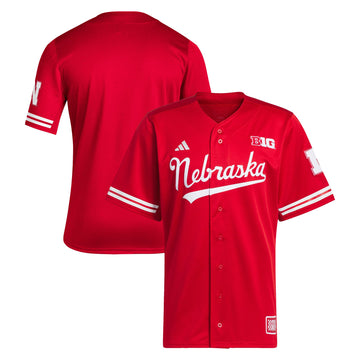Nebraska Huskers scarlet Reverse Retro jersey