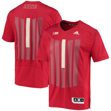 Strategy Nebraska Huskers scarlet jersey