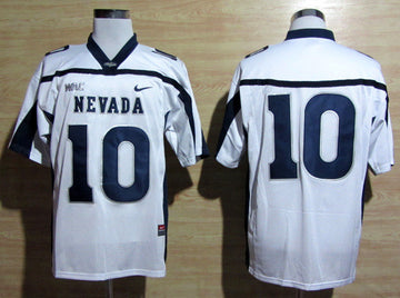 Kaepernick Nevada Wolf Pack white jersey