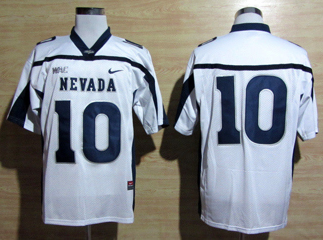 Kaepernick Nevada Wolf Pack white jersey