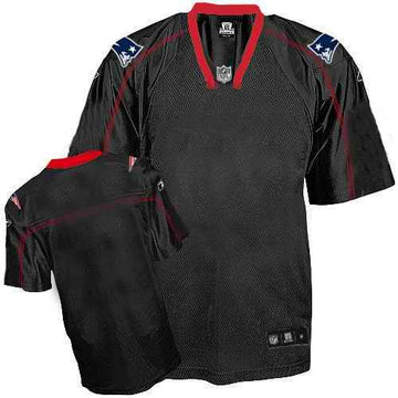 Custom New England Patriots black Shadow jersey