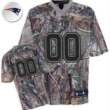 Custom New England Patriots camo Camo jersey