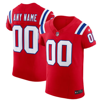 New England Patriots red Vapor jersey