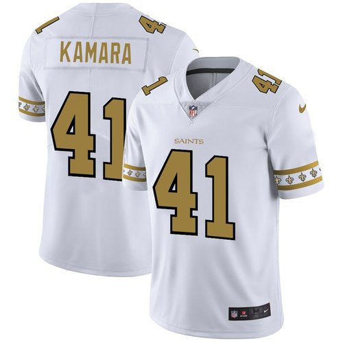 Alvin Kamara New Orleans Saints white Limited jersey