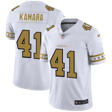 Alvin Kamara New Orleans Saints white Limited jersey