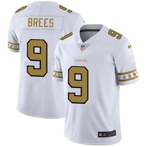 Drew Brees New Orleans Saints white Vapor jersey