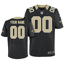 Custom New Orleans Saints black Elite jersey