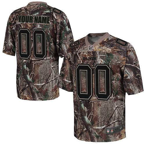 Custom New Orleans Saints camo Elite jersey